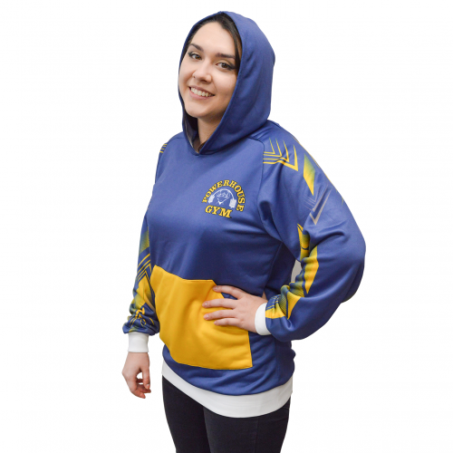 Толстовка с капюшоном унисекс с полной запечаткой