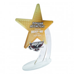 Приз из акрила 1-слойный с УФ-печатью