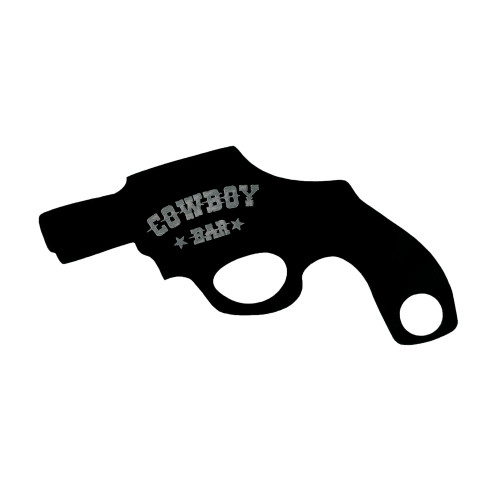 Бирка из акрила двусторонняя, с гравировкой