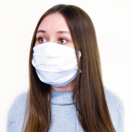 Маска для лица с принтом, защитная многоразовая стандартной формы, внутренний слой х/б