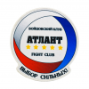 Шеврон печатный с обметкой