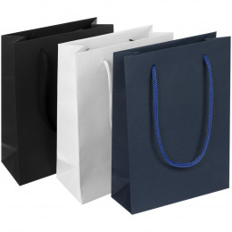 Пакет бумажный Vid S, синий