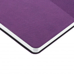 Ежедневник Knit, недатированный, фиолетовый