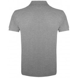 Рубашка поло мужская Prime Men 200 серый меланж