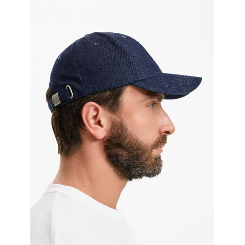 Бейсболка Denimate, темно-синяя