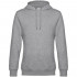Толстовка с капюшоном унисекс King, серый меланж Толстовка с капюшоном унисекс King, серый меланж