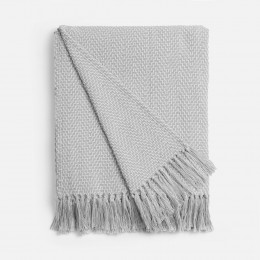 Плед Saltoro, светло-серый