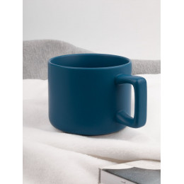 Чашка Jumbo в коробке матовая, морская волна