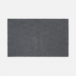 Плед Curve Verve, серый меланж (маренго)