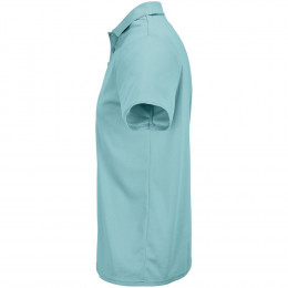 Рубашка поло унисекс Pitcher, голубая (морская волна)