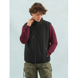 Жилет софтшелл унисекс Falcon BW, темный хаки