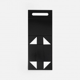 Коробка складная Holdfold, M, черная