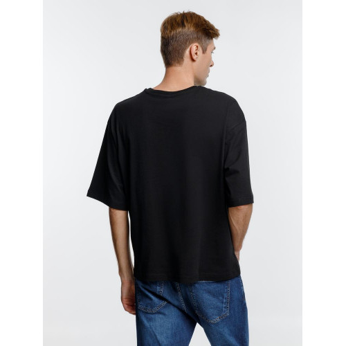 Футболка оверсайз унисекс Base Space, черная