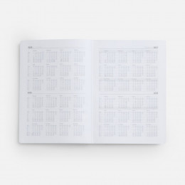 Ежедневник New Factor, недатированный, красный