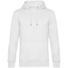 Толстовка с капюшоном унисекс King, белая