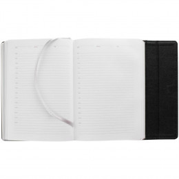 Ежедневник Flap на заказ, недатированный, черный