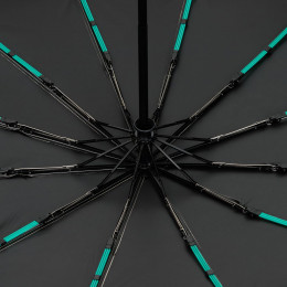 Зонт складной с УФ-защитой Ribstar, бежевый