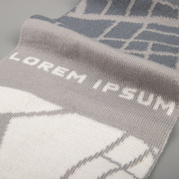 Шарф на заказ Tricksy Light, S, полушерсть