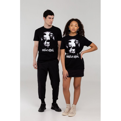 Футболка «Меламед. Massive Attack», черная