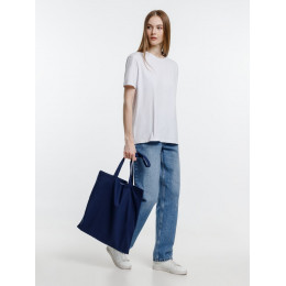 Холщовая сумка Optima 135, темно-синяя