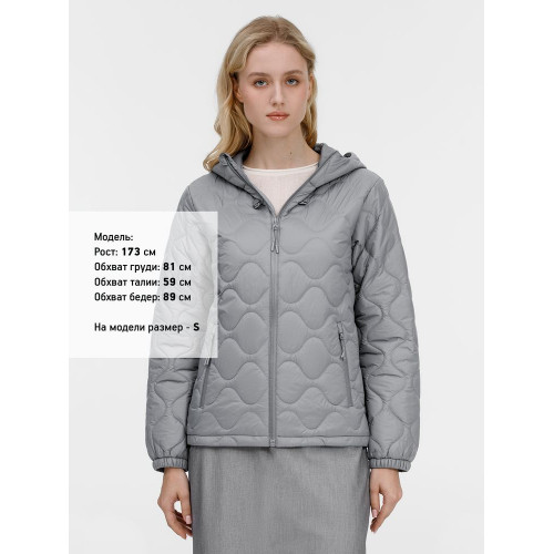 Куртка унисекс Tarnaby, светло-серая