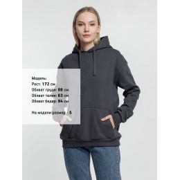 Худи Kirenga Heavy 2.0, темно-серое (графит)