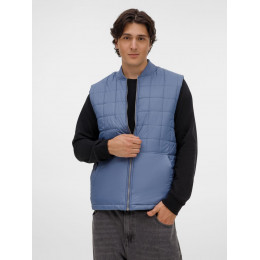 Жилет унисекс Warmbridge, синий (джинс)