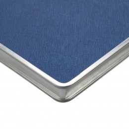 Ежедневник Frame Metal, недатированный, синий