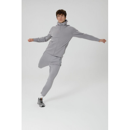 Куртка с капюшоном унисекс Begi, серая