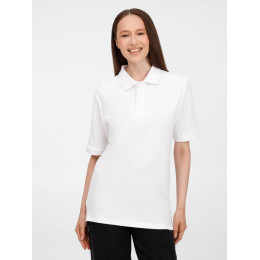 Рубашка поло унисекс Upswing, белая