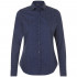 Рубашка женская Becker Women, темно-синяя с белым Рубашка женская Becker Women, темно-синяя с белым