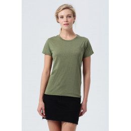 Футболка женская Regent Fit Women, меланж хаки