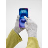Перчатки сенсорные Spotti Senso, светло-серые