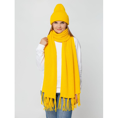 Шарф Flette, желтый