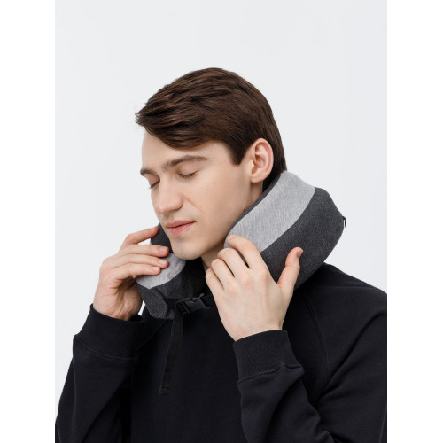 Дорожная подушка Piligrim, серая