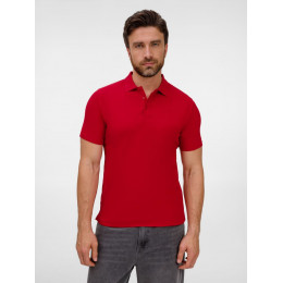 Рубашка поло унисекс Tervise, красная