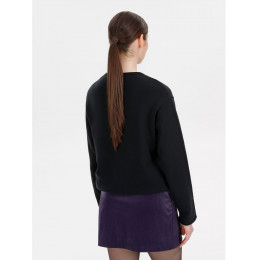 Лонгслив унисекс Siluetti Fuori, черный