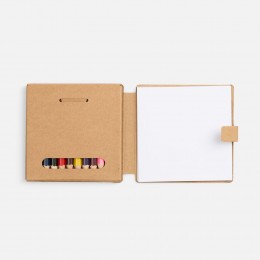 Набор цветных карандашей с блокнотом Pencilvania Traveler