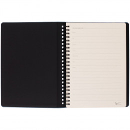 Ежедневник Spring Urban на заказ, недатированный, голубой