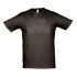 Футболка мужская Milano 190, темно-коричневая (шоколад) Футболка мужская Milano 190, темно-коричневая (шоколад)
