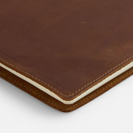 Ежедневник inStream, недатированный, коричневый