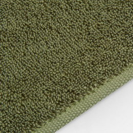 Полотенце махровое Terrychic, среднее, зеленое