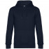 Толстовка с капюшоном унисекс King, темно-синяя Толстовка с капюшоном унисекс King, темно-синяя