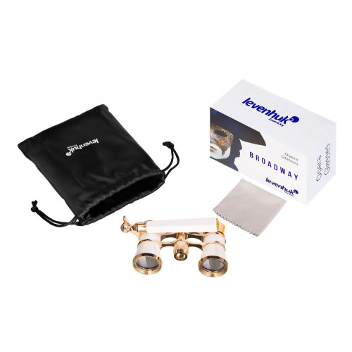 Театральный бинокль-лорнет Broadway 325E, белый