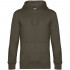 Толстовка с капюшоном унисекс King, хаки Толстовка с капюшоном унисекс King, хаки