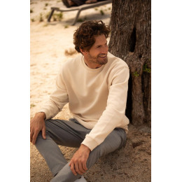 Свитшот унисекс Delta, темно-зеленый