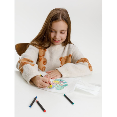 Сумка для раскрашивания Create, белая