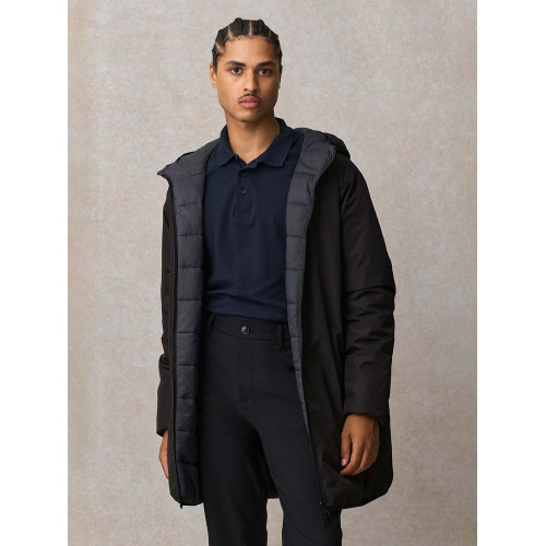 Куртка-парка унисекс Reverse, темный хаки