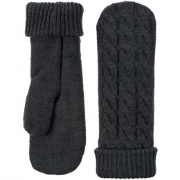 Варежки Heat Trick, темно-серый меланж (асфальт)