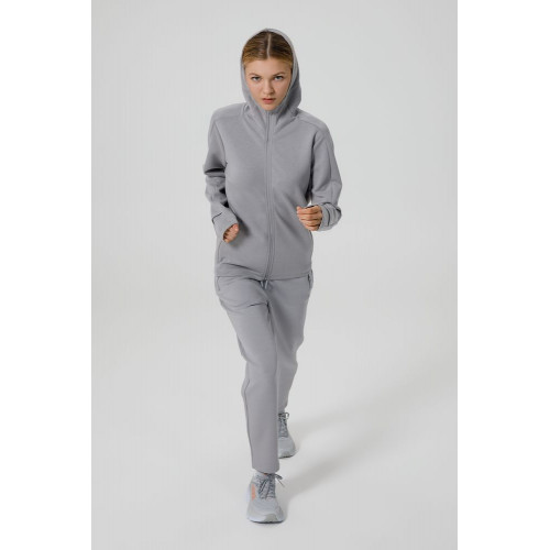 Куртка с капюшоном унисекс Begi, серая